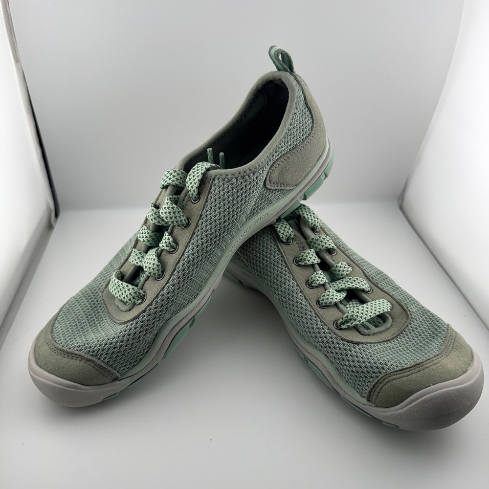 KEEN Lorelai Mesh Sneakers Women 9.5 Green Low Top Walking Shoes 1020372 - Picture 13 of 13